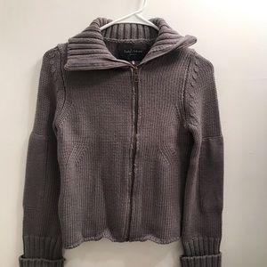 Zadig & Voltaire Cashmere Zip Sweater Size 1